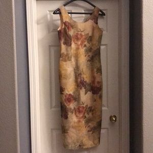 Vintage Taurus II Earthy Floral Dress